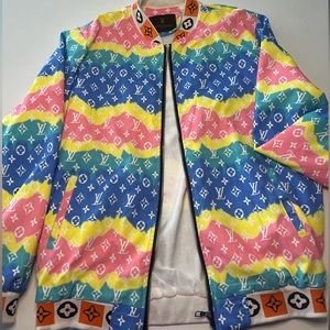 Unique and exclusive LV wind breaker jacket